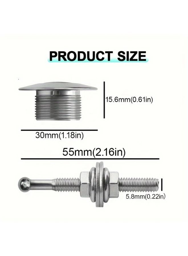 Carbon Fiber Pattern Car Hood Quick Release Latch Lock Kit 2pcs - Image 2